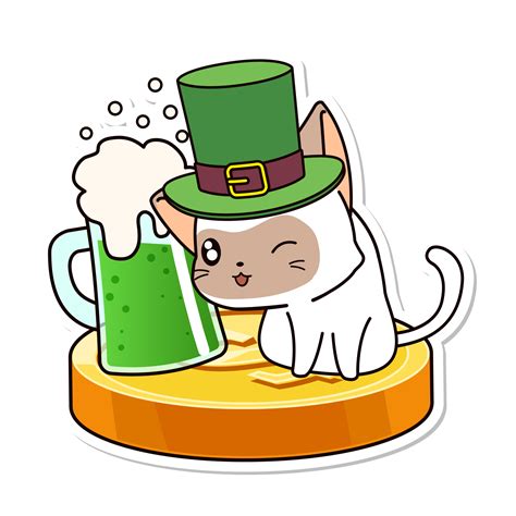 Free Autocollant De Dessin Animé De Chat Mignon 11811597 Png With