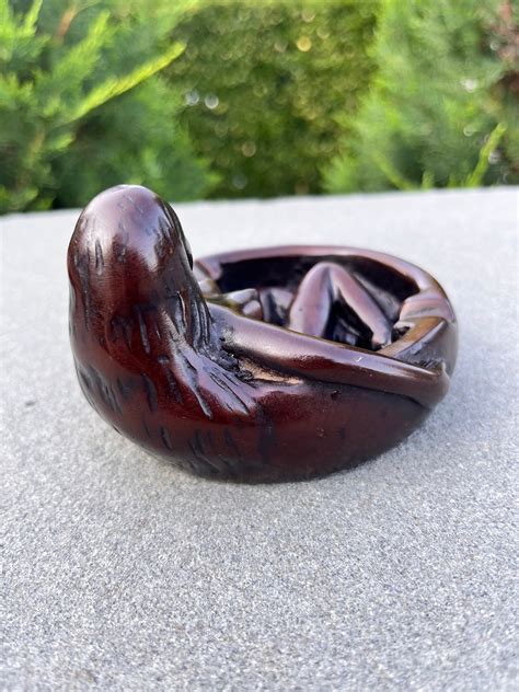 Vintage Erotic Naked Nude Ashtray Vintage Ashtray Rare Nude Ashtray Vintage Decor Naughty