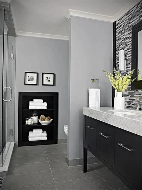 35 Best Grey Bathroom Ideas And Designs With Photos Gray Bathroom