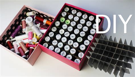 Diy Thread Lipstick Organizer Upcycle