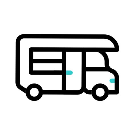 Camper Animated Icon Free Transport Animated Icon