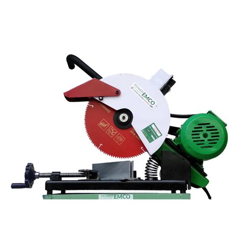 Heavy Duty Cut Off Machine 3 Hp Power Emco 14 Inch 1 Phase Motorized