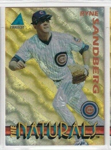 Ryne Sandberg 1994 Pinnacle MLB Naturals Card Cubs EBay