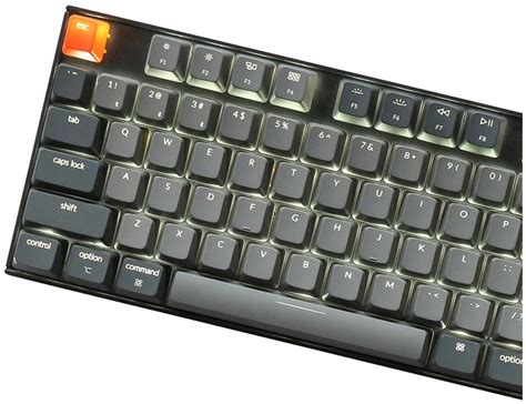 Беспроводная механическая клавиатура Keychron K8-J1 Gateron Red, черно ...