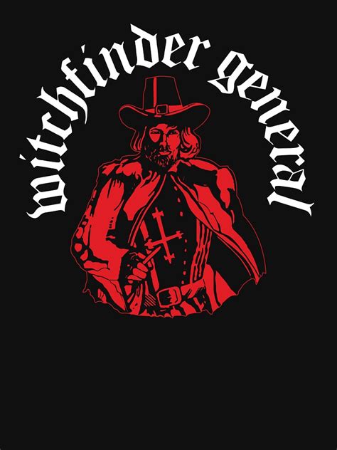 Matthew Hopkins Witchfinder General T Shirt By Lucadude Redbubble