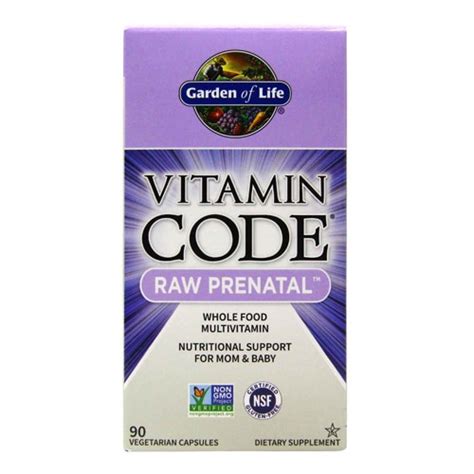Garden of Life Vitamin Code® RAW Prenatal -- 90 Vegetarian Capsules ...