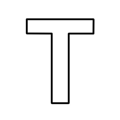 Letter T Printables