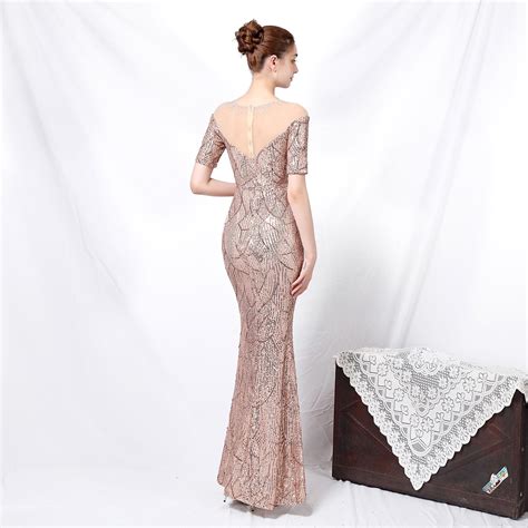 VÁY DẠ HỘI DC147 NUDE Thanh An Dress