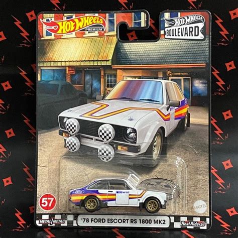 Jual Hot Wheels Premium Boulevard Ford Escort Rs Mk Ban Karet Jakarta Selatan