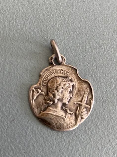 ANCIENNE MÉDAILLE MÉTAL Jehanne Darc Bijou Vintage EUR 39 90 PicClick FR