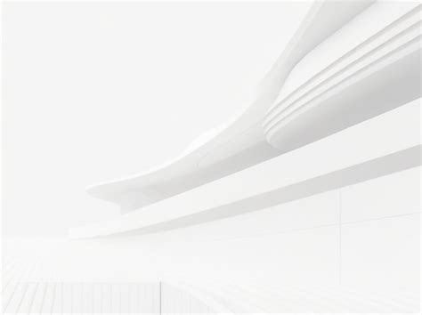 Premium Ai Image Futuristic Architecture Elegance Gray Line With