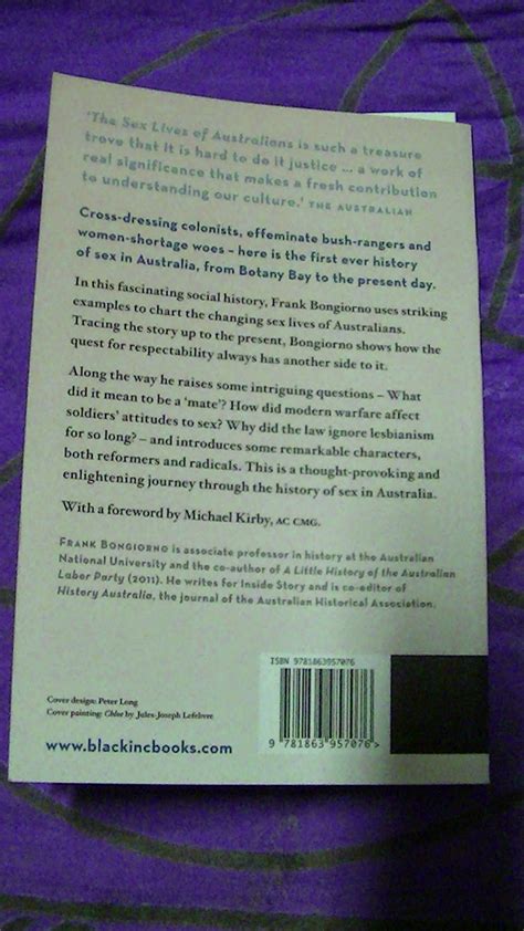 Drop Bear Growls Book Review The Sex Lives Of Australians