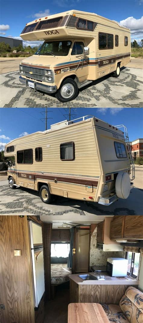 Low Miles 1984 Chevrolet Tioga Fleetwood G30 Camper Vintage Motorhome