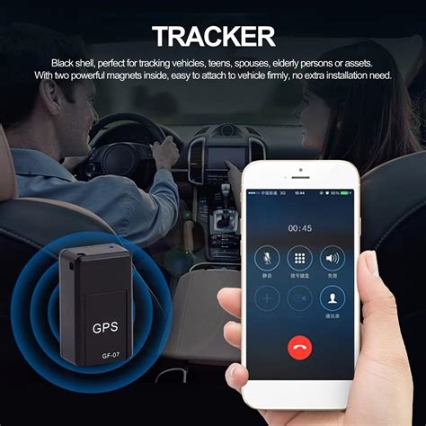 Мини-GPS-трекер с сильным магнитным креплением для отслеживания ...