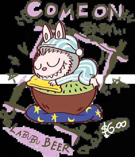 Hình in áo thun hot trend thỏ Labubu