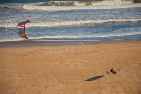 The kite car editorial photography. Image of move, pulled - 23200592
