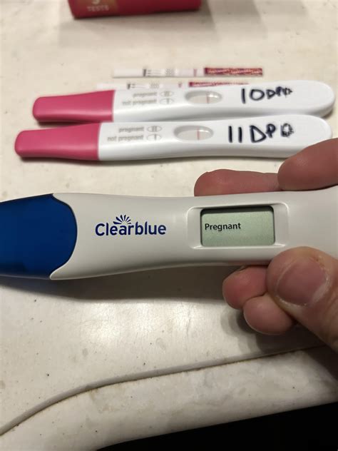 Positive Digital Update! 11 DPO : r/TFABLinePorn
