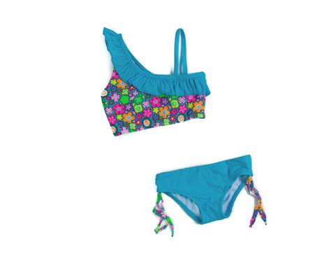 Bikini Vuelo Flores Celeste Moonwear