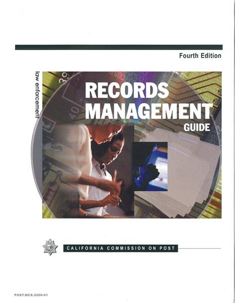 Law Enforcement Records Management Guide - State of California