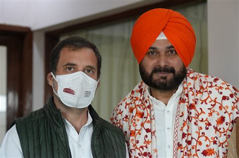 Punjab Election 2022 राहुल गांधी के सामने जब मंच पर बल्लेबाजी करने लगे नवजोत सिंह सिद्धू