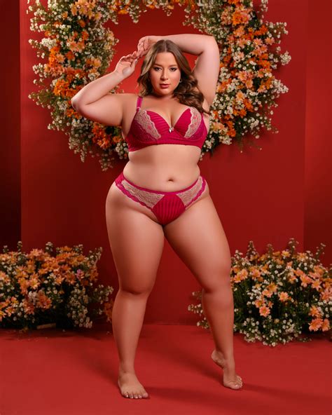 Conjunto Lingerie Plus Size Apaixonante Dygirl Cat Logo Online