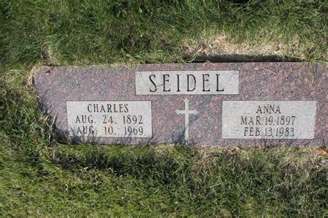 Charles Phillip Seidel 1892 1969 Find A Grave Memorial