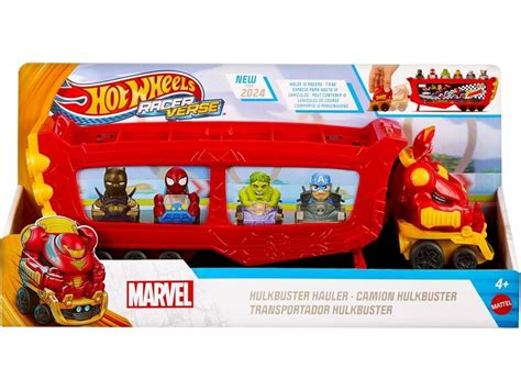 Hot Wheels Racerverse Cami N Trailer Hulkbuster Mattel Hry Juguetilandia