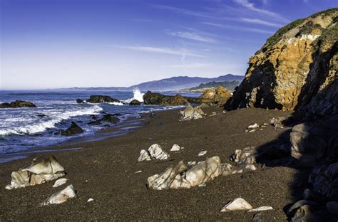 California's Colorful Beach Sand - Black, White, Purple & More Beaches