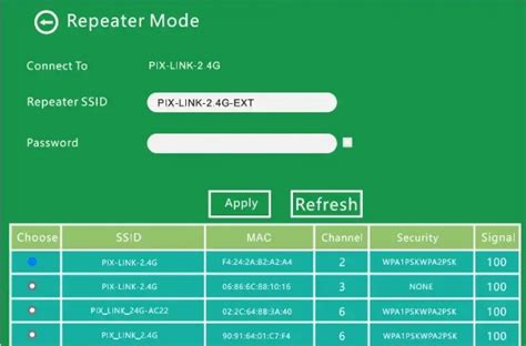 Pix link wifi repeater настройка » Posetke