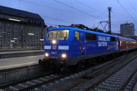 111 017 Zum 2ten 111 017 Bahnland Bayern Der DB Regio In