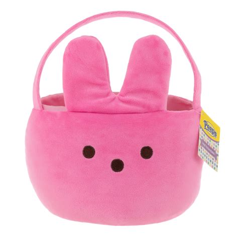 Animal Adventure Peeps Plush Easter Bunny Basket - Pink - Shop Seasonal