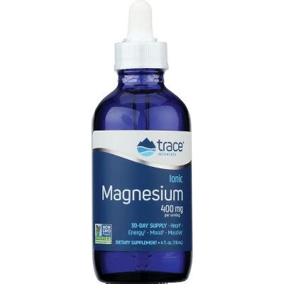 Trace Minerals Ionic Magnesium 400 mg 4 fl oz Liq. : Target
