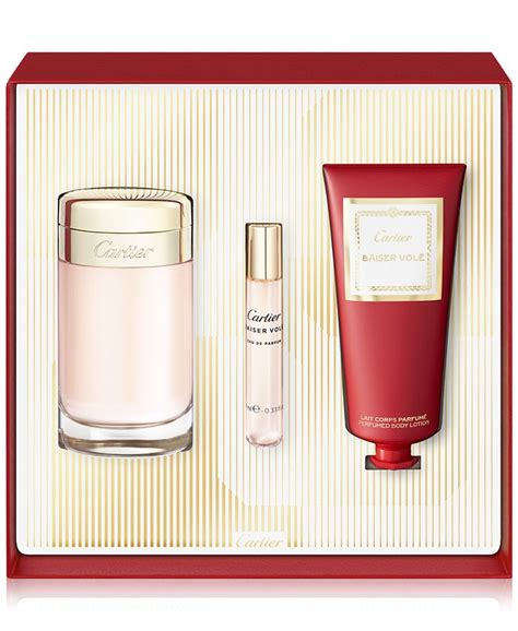 Cartier 3-Pc. Baiser Volé Eau de Parfum Gift Set - Macy's