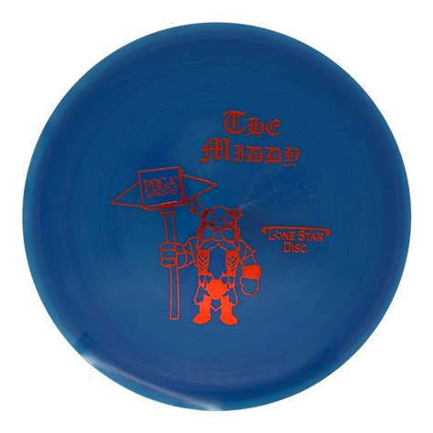 Lone Star Disc Alpha Middy Midrange Disc Artist Stamp