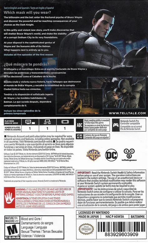 BATMAN THE TELLTALE SERIES – Gameplanet