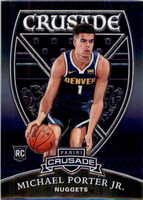 2018 19 Panini Chronicles Crusade Michael Porter JR Rookie Denver