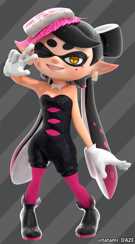 Callie Render Splatoon By Infinitetatami On Deviantart