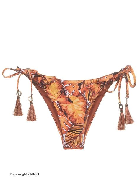 Bikini Terracotta Leaves Van Mystical Swimwear Maat Broekje L Maat Topje S