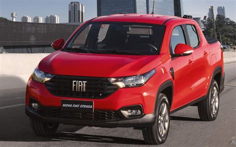 Nova Fiat Strada 2021 preços e itens de todas as versões