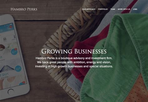 Hambro Perks Project Case Study The Pixel Parlour