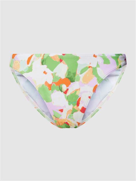 Kup online Esprit Figi bikini ze wzorem na całej powierzchni model ELIA zielony