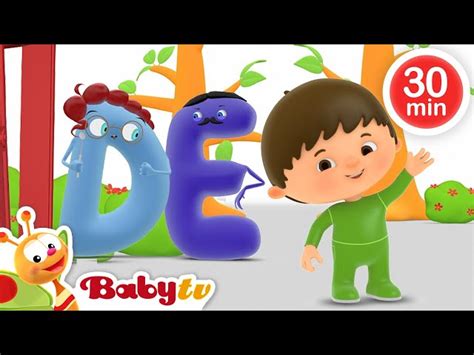 Charlie Meets the Letters A, B, C, D, E & F 😀 | Charlie & The Alphabet ...