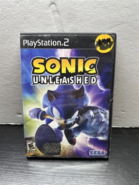 Sonic Unleashed Sony Playstation 2 Ps2 Black Label Complete Tested £