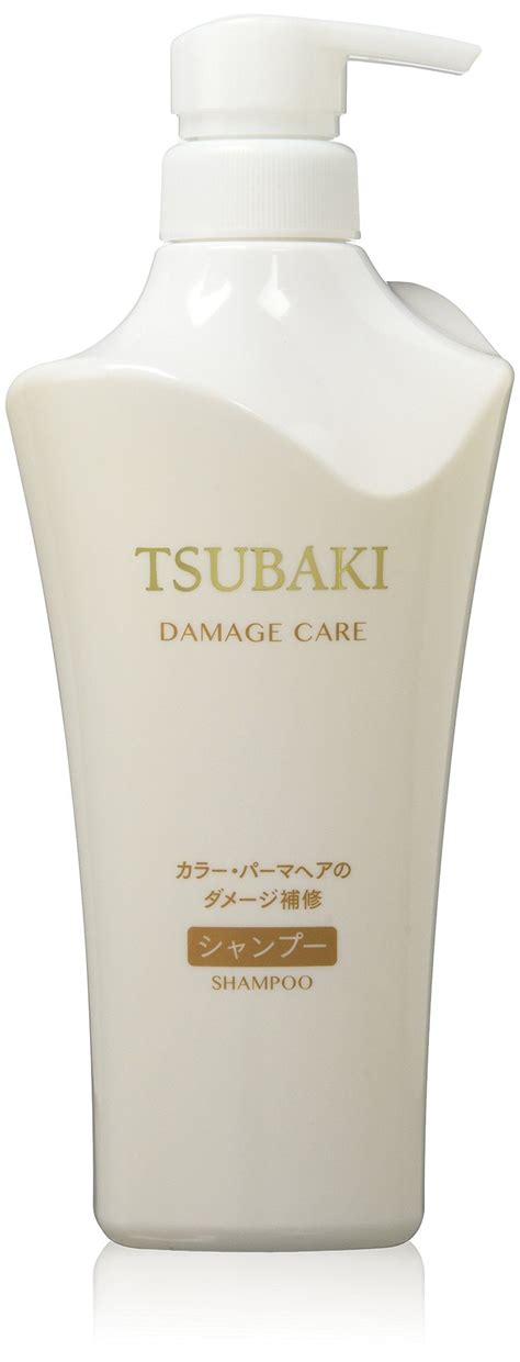 Amazon.com: TSUBAKI Shiseido Damage Care Shampoo Pump: Beauty ...