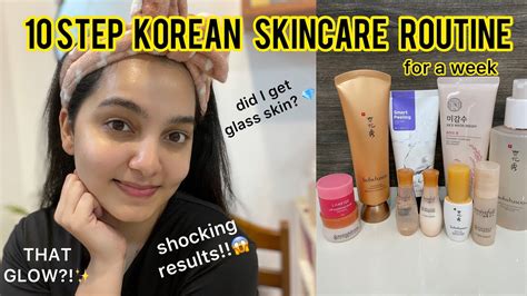 Shocked I Tried 10 Step Korean Skincare Routine Is Glass Skin Real