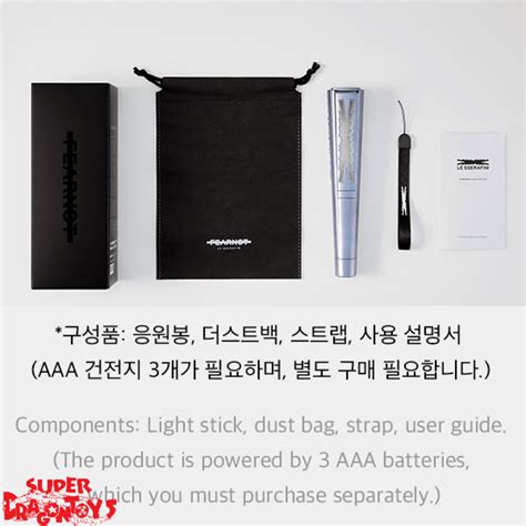 LE SSERAFIM (르세라핌) - OFFICIAL LIGHT STICK - SUPERDRAGONTOYS