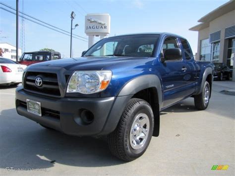 Indigo Ink Pearl 2007 Toyota Tacoma V6 Access Cab 4x4 Exterior Photo