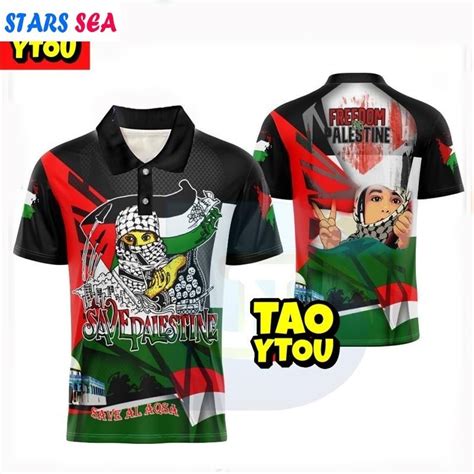 Malásia X Palestina - Palestina Livre X Malásia Somos Camisa Polo De Sublimação Completa ...