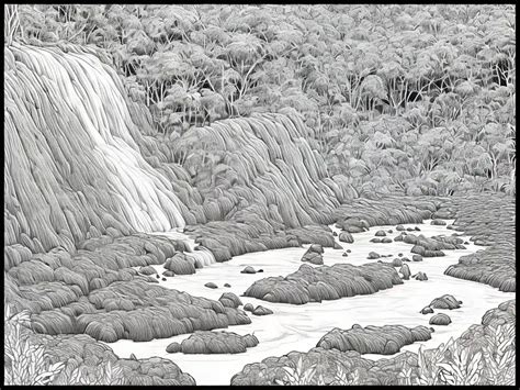 Natureza em Cores: Desenhos de Paisagens