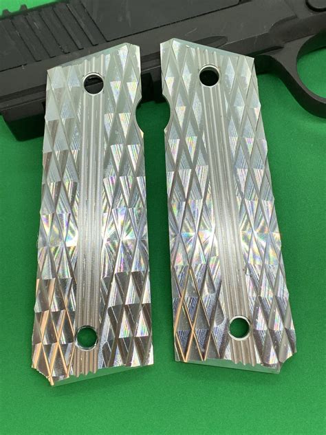 Aluminum 1911 Pistol Grips Cut You Diamonds Ewd Designs